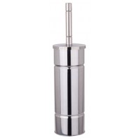 Stainless Steel Hotel Toilet Brush with Stainless Holder